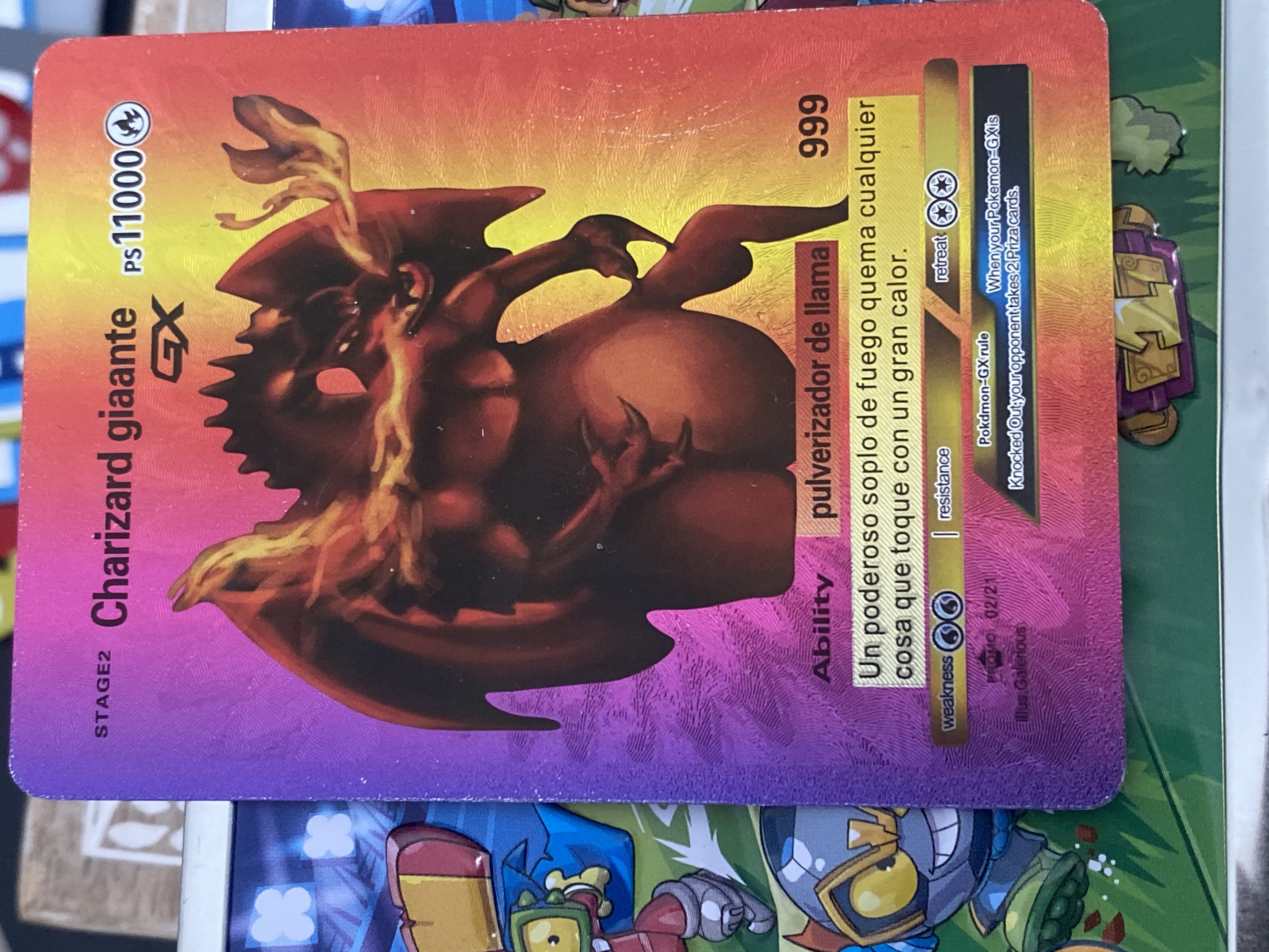 Charizard giaante